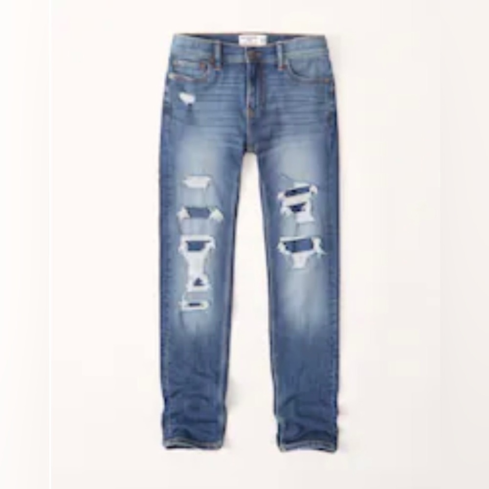 Abercrombie Boys Stacked Skinny Jeans (NWT)